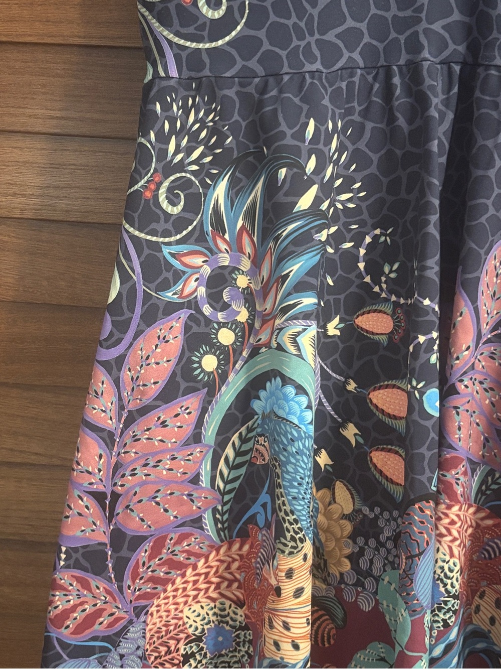 Johnny Was Sea Owl Skirted One-Piece Swimsuit Boho - Picture 6 of 14
